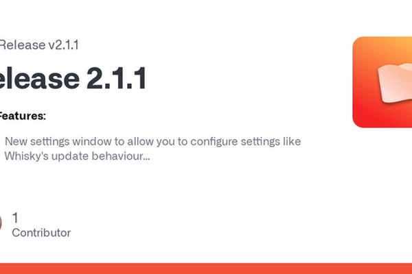 Whisky 2.1.1 released