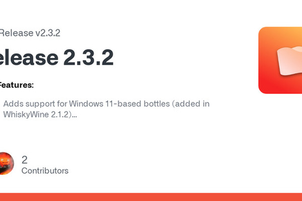 Whisky 2.3.2 released