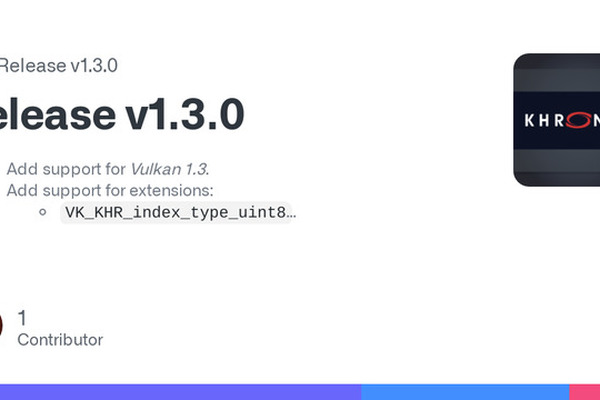 MoltenVK 1.3.0 released