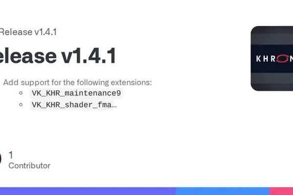 MoltenVK 1.4.1 released